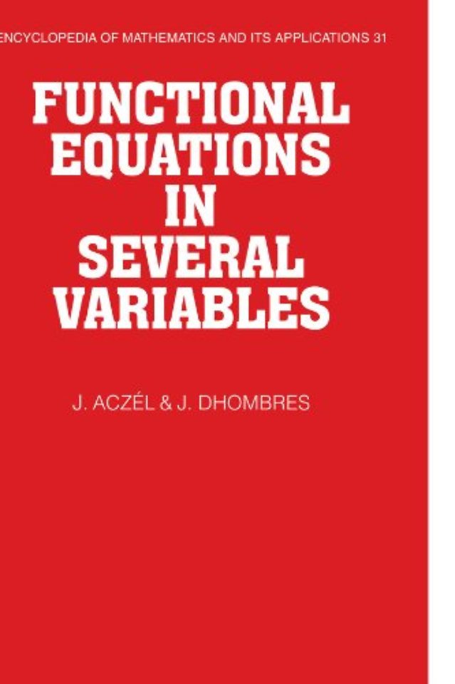 Functional Equations in Several Variables