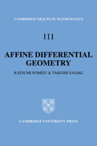Affine Differential Geometry