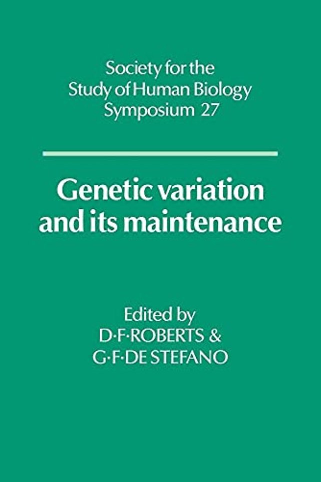 Genetic Variation and its Maintenance