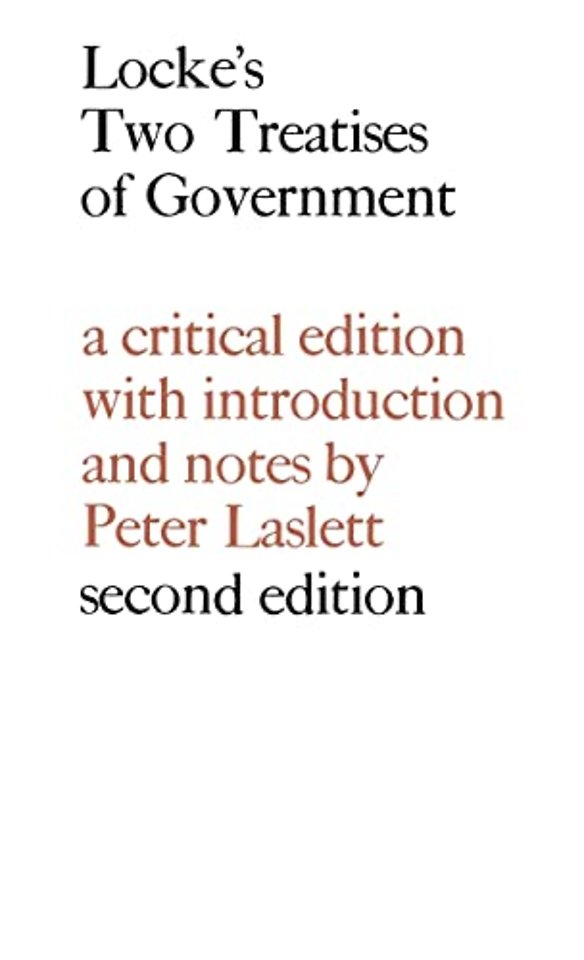 Locke: Two Treatises of Government