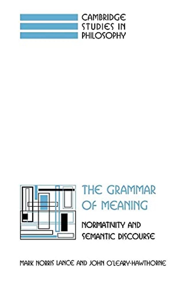The Grammar of Meaning