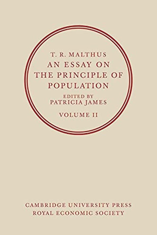 T. R. Malthus, An Essay on the Principle of Population: Volume 2