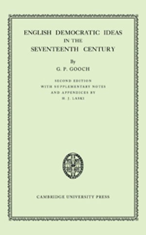English Democratic Ideas in the Seventeenth Century