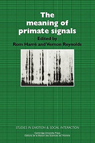 The Meaning of Primate Signals
