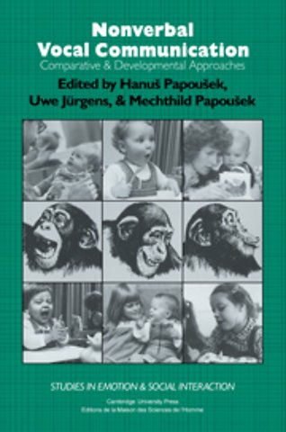 Nonverbal Vocal Communication