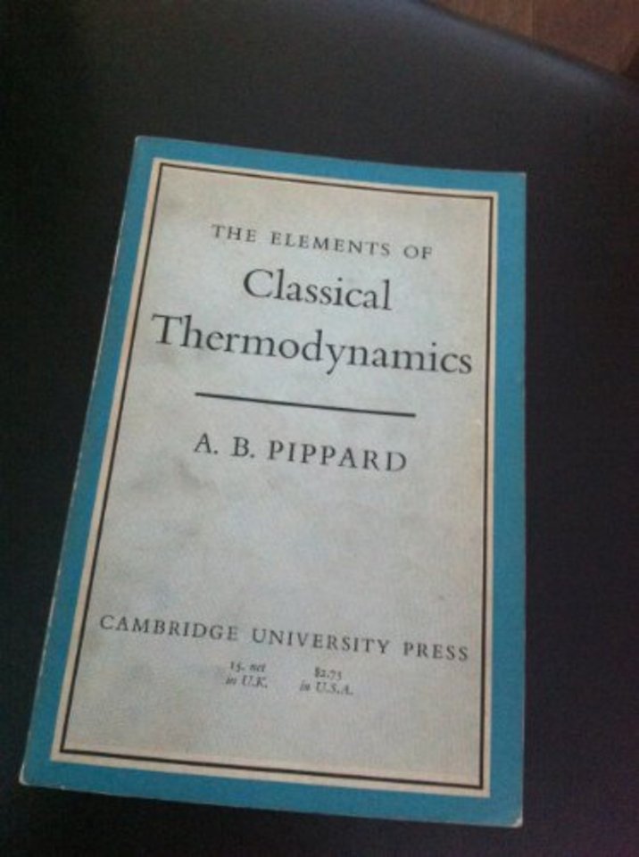 Elements of Classical Thermodynamics:For Advanced Students of Physics