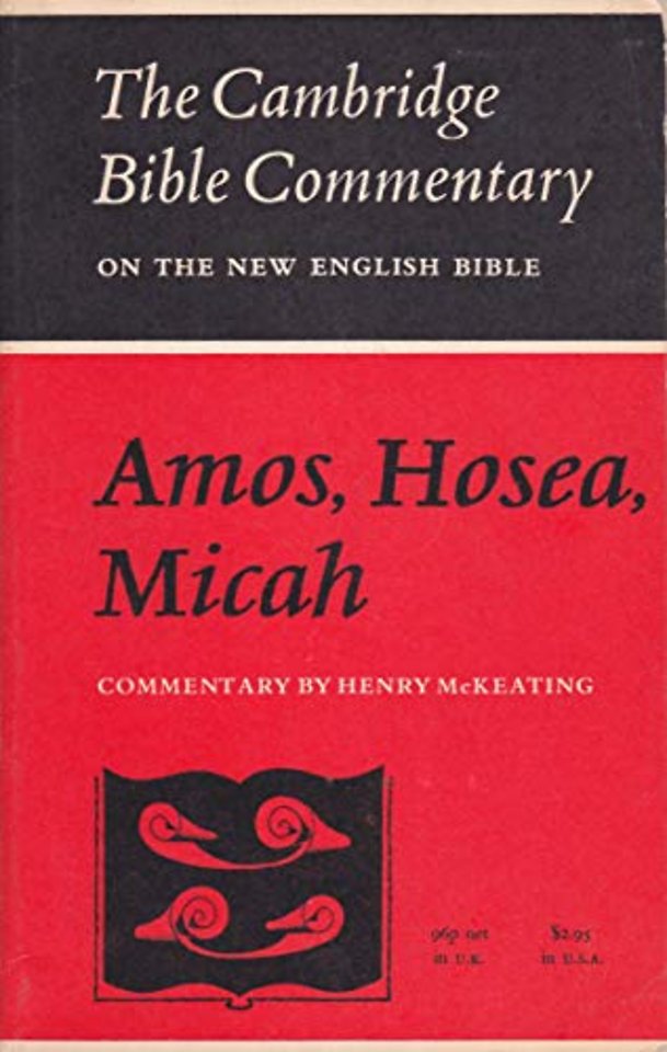 The Books of Amos, Hosea, Micah