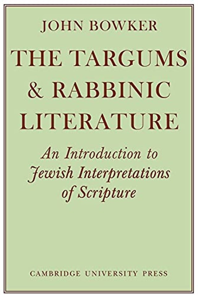 The Targums and Rabbinic Literature