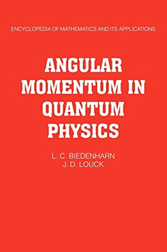 Angular Momentum in Quantum Physics