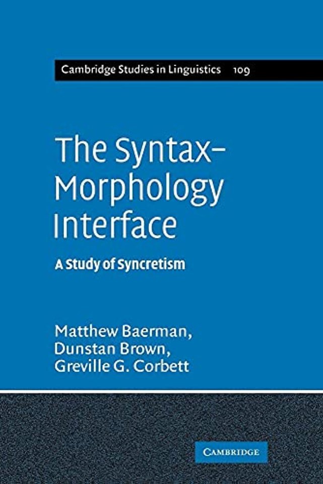 The Syntax-Morphology Interface