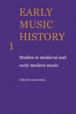 Early Music History