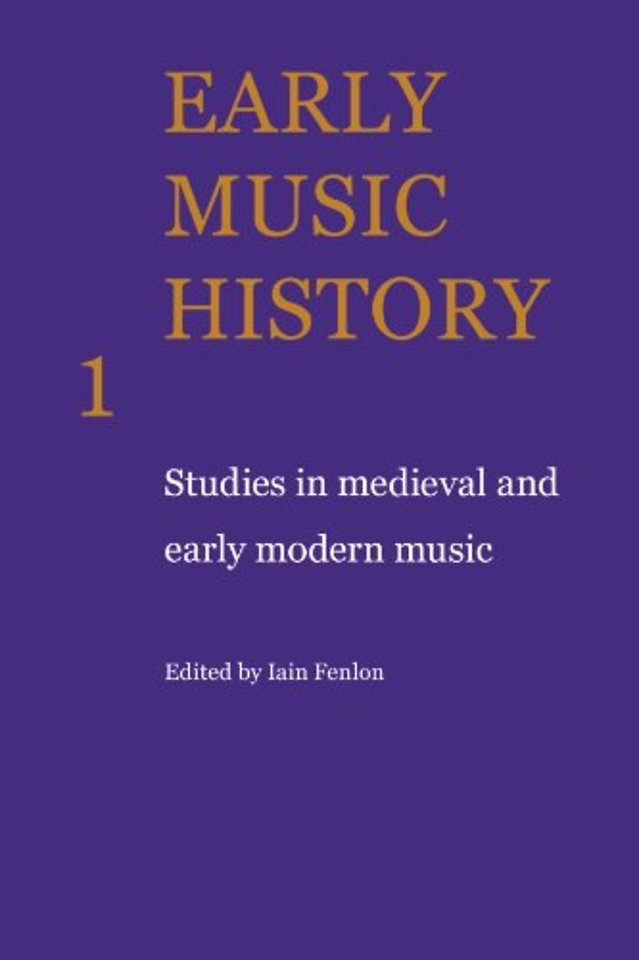 Early Music History