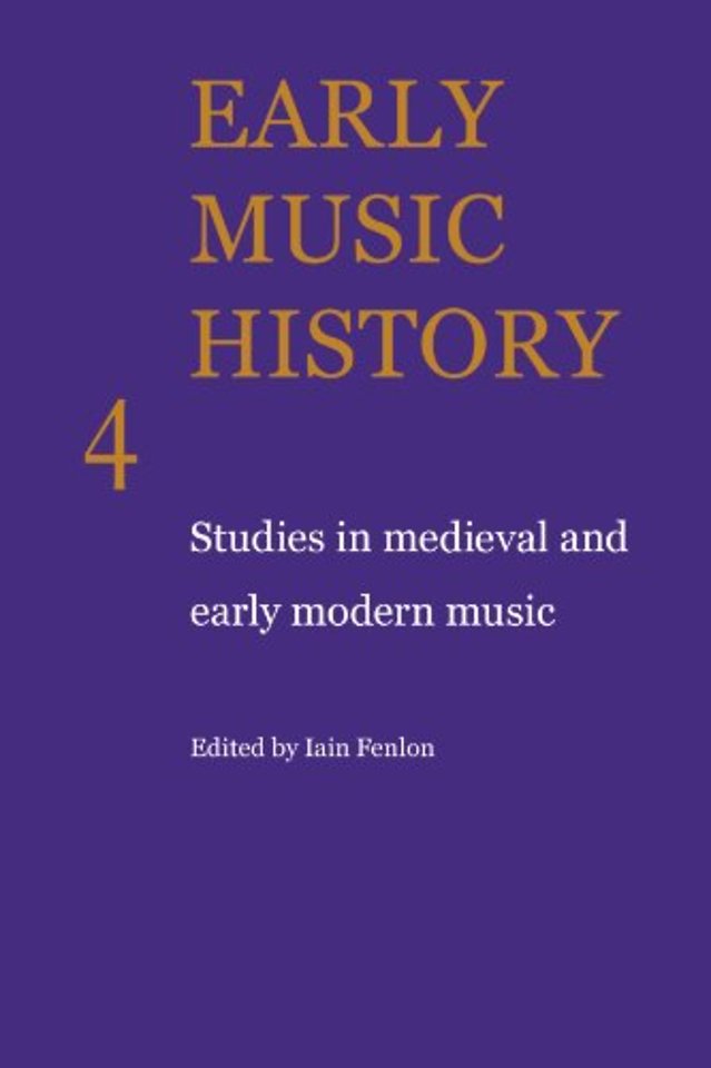 Early Music History