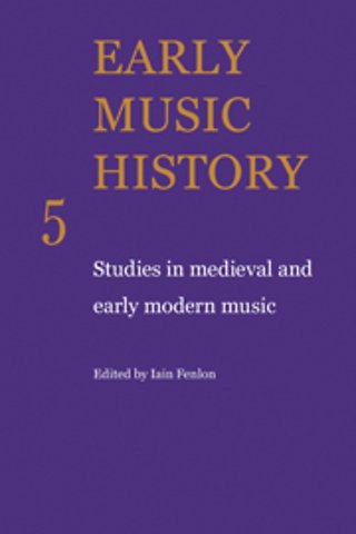 Early Music History