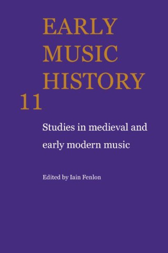 Early Music History