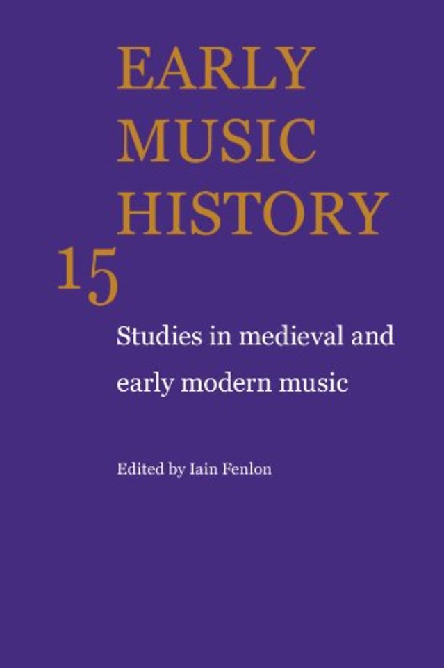Early Music History
