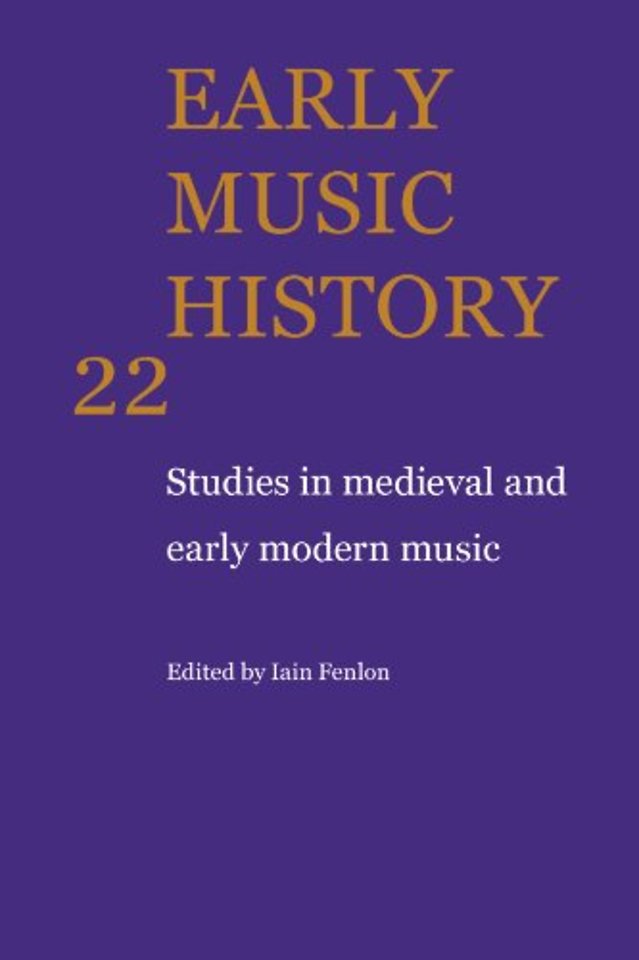 Early Music History