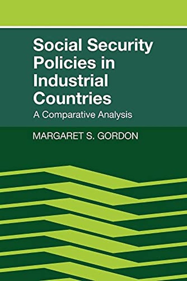 Social Security Policies in Industrial Countries