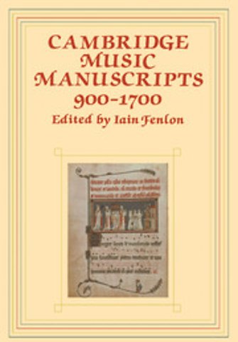 Cambridge Music Manuscripts, 900–1700