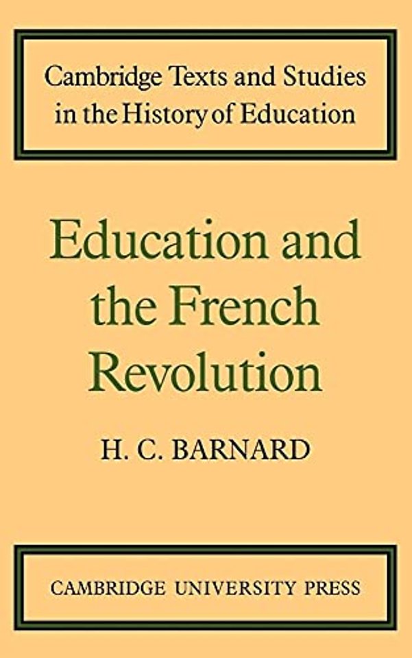 Education and the French Revolution