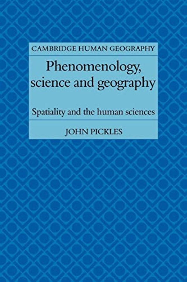 Phenomenology, Science and Geography