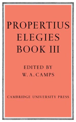 Elegies Bk 3 Camps