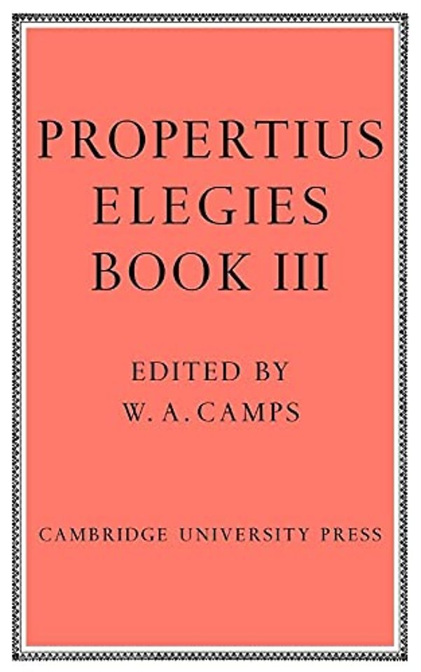Elegies Bk 3 Camps