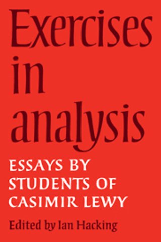 Exercises in Analysis