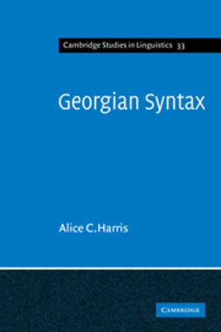 Georgian Syntax