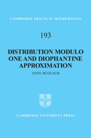 Distribution Modulo One and Diophantine Approximation