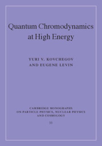 Quantum Chromodynamics at High Energy
