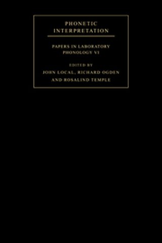 Phonetic Interpretation