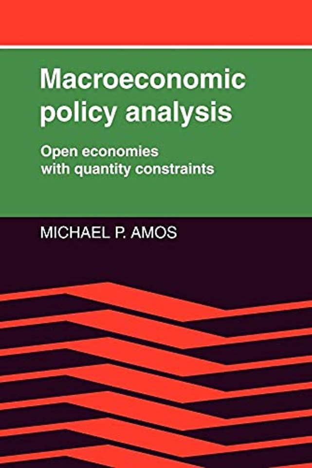 Macroeconomic Policy Analysis