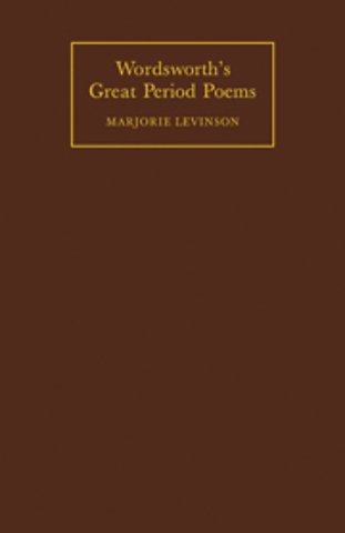 Wordsworth's Great Period Poems