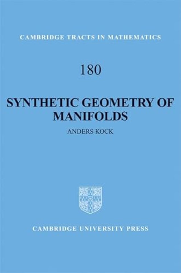 Synthetic Geometry of Manifolds