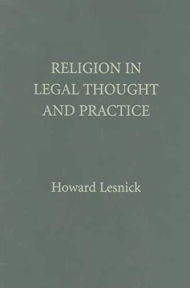 Religion in Legal Thought and Practice