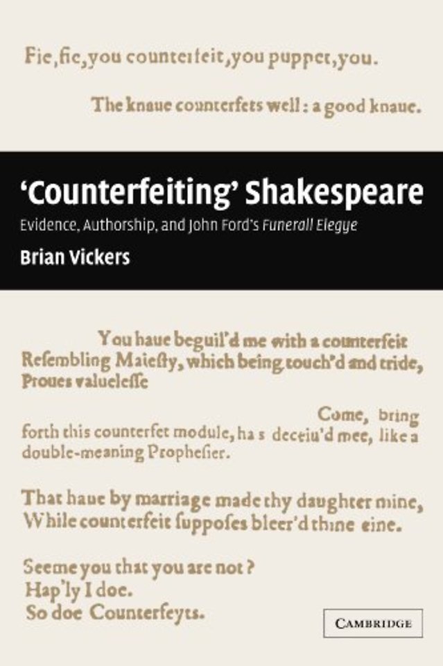 'Counterfeiting' Shakespeare