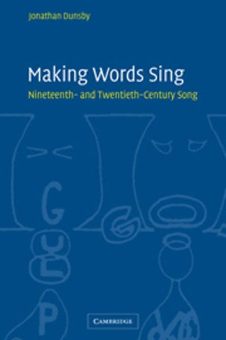 Making Words Sing
