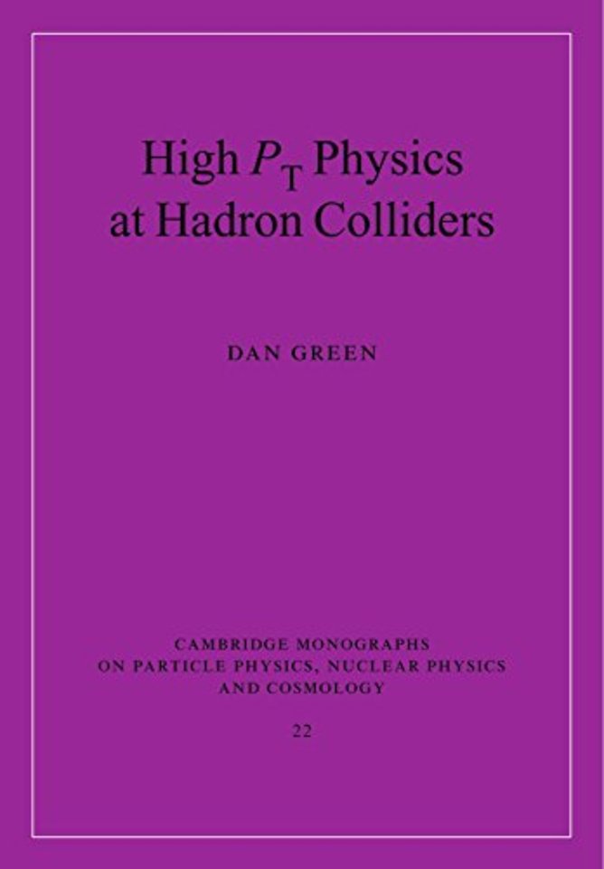 High Pt Physics at Hadron Colliders