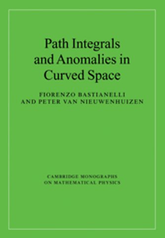 Path Integrals and Anomalies in Curved Space