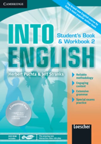 Into English Level 2 Student's Book and Workbook with Audio CD and DVD-ROM Italian edition