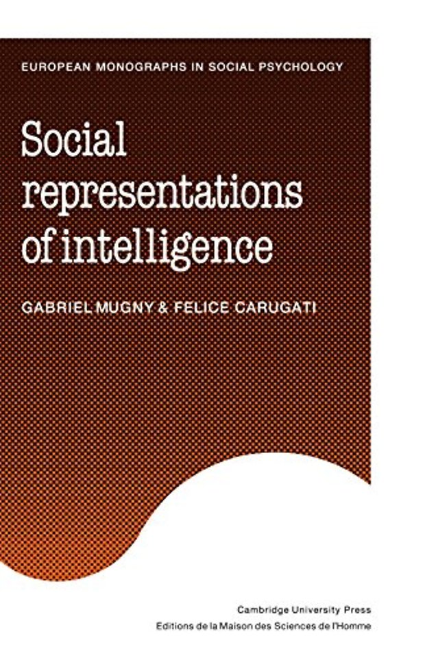 Social Representations of Intelligence