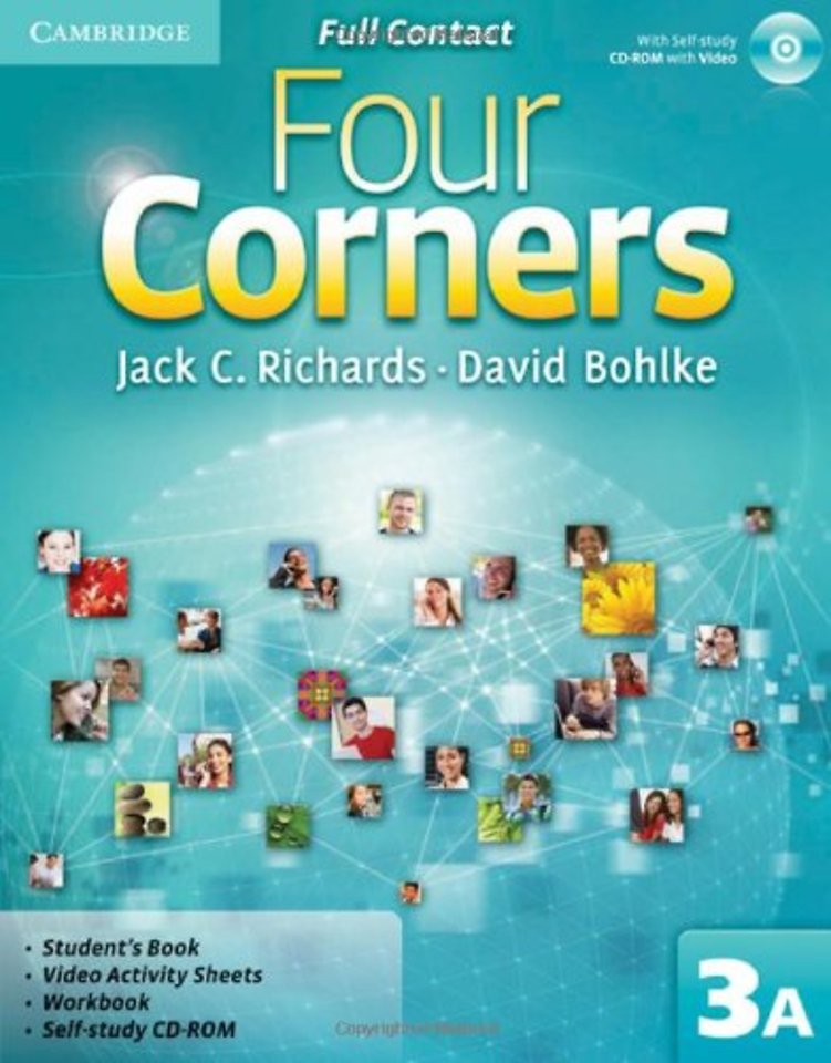 Four Corners Level 3 Full Contact A with Self-study CD-ROM