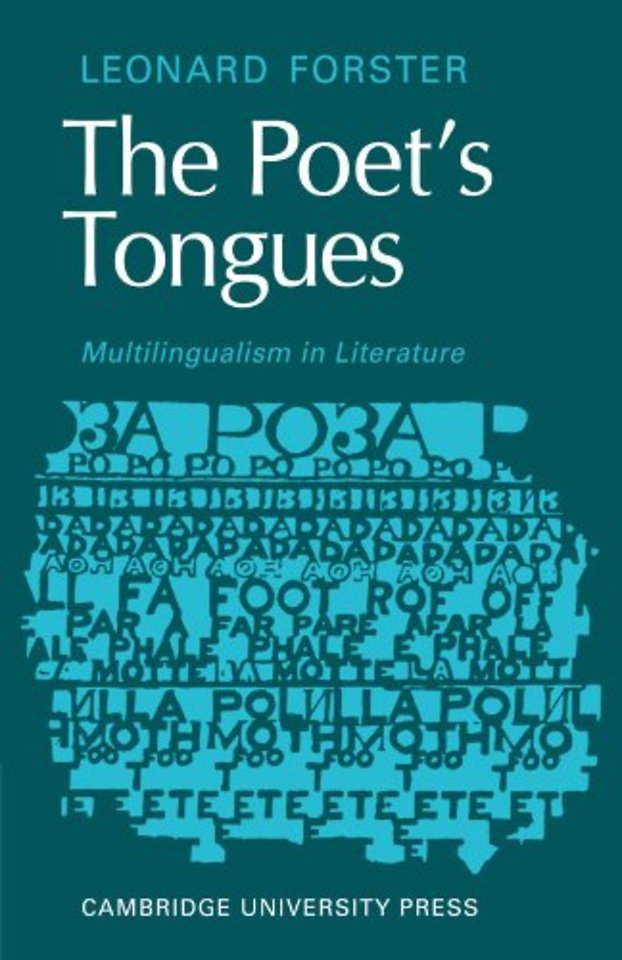 The Poets Tongues: Multilingualism in Literature