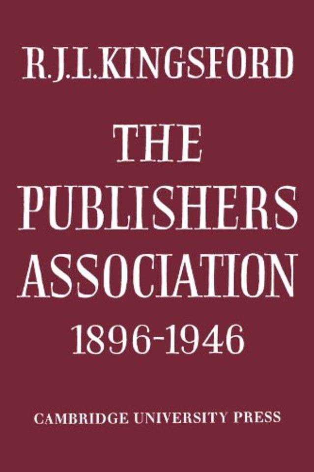 The Publishers Association 1896–1946