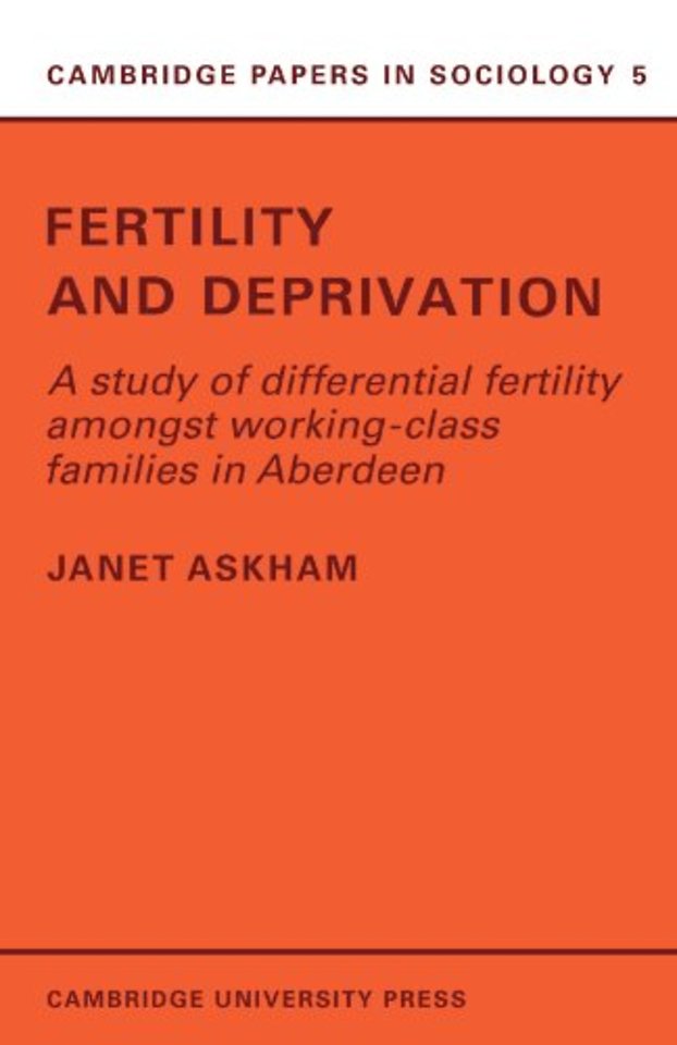 Fertility and Deprivation