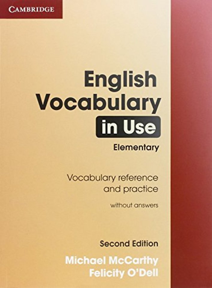 English Vocabulary in Use Elementary Edition without answers