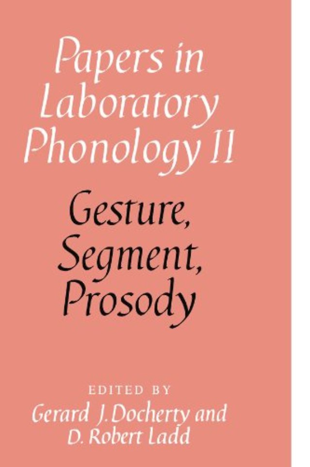 Gesture, Segment, Prosody