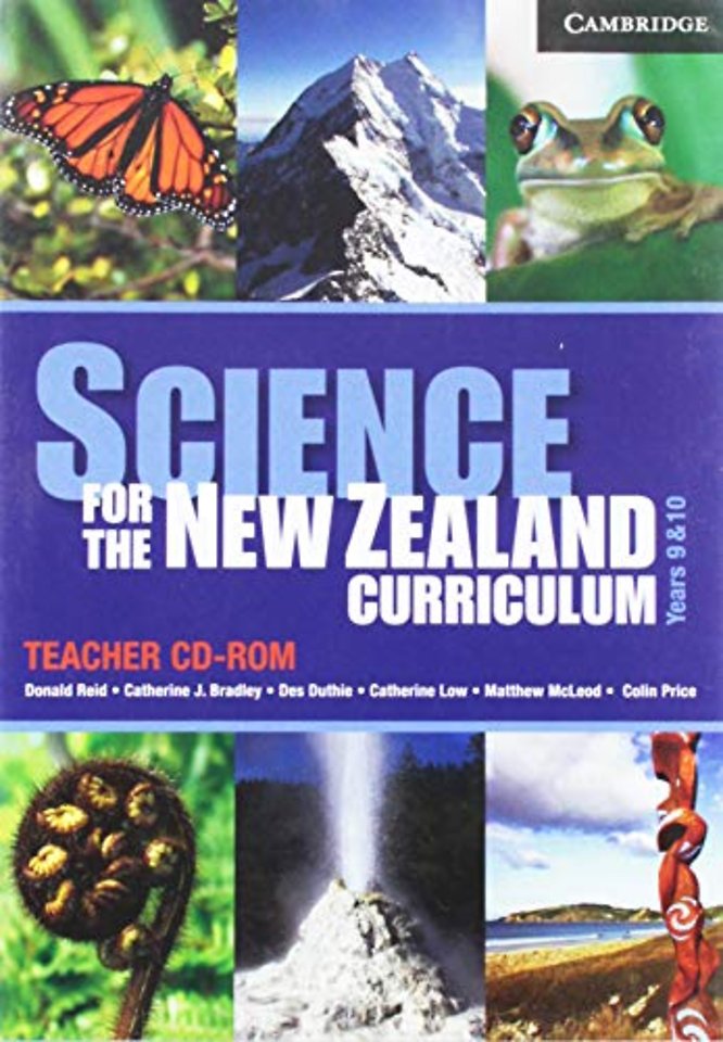 Science for the New Zealand Curriculum Years 9&10 Teacher CD-Rom