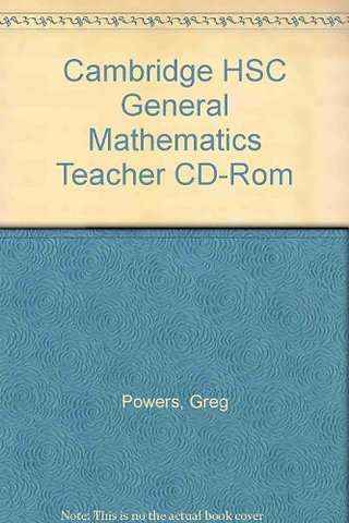 Cambridge HSC General Mathematics Teacher CD-Rom